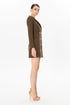 Front Button Jacket Dress